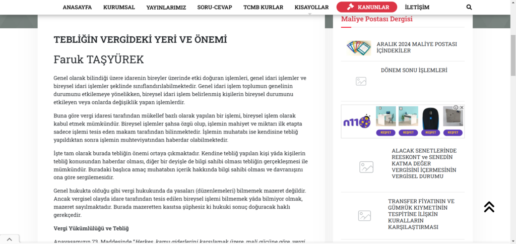 Faruk Taşyürek akademik çalışma ve yayın arşivi 9